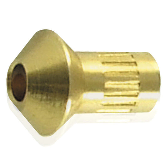 Aeroflow AF299-01 Concave Bras Olive Insert -3Ansuit Concave Seat Hose End