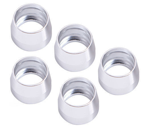 Aeroflow AF299-03D Teflon Alloy Olive Insert -3Ansuit Teflon Hose End -3AN (5 Pack)