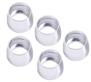 Aeroflow AF299-10D Teflon Alloy Olive Insert -10 Suit Teflon Hose End -10AN (5 Pack)