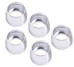 Aeroflow AF299-20SS Teflon S/S Olive Insert -20 Suit Teflon Hose End -20AN (5 Pack)
