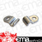 Aeroflow Performance Products AF300-00 Brake Line Clamps For 3/16" ODhard Line Stainless Steel x 12