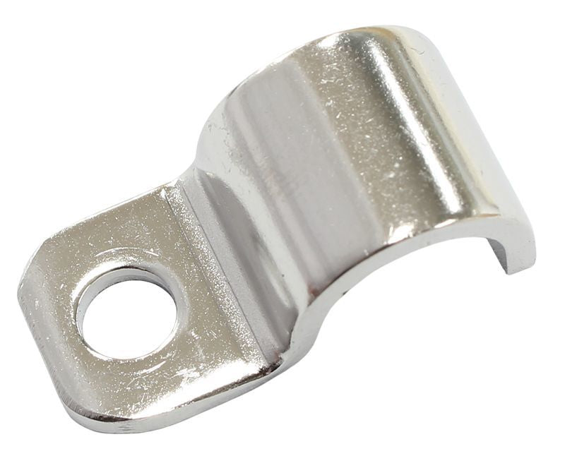 Aeroflow AF300-01 Brake Line Clamps For 3/8" OD Hard Line Stainless Steel x 12