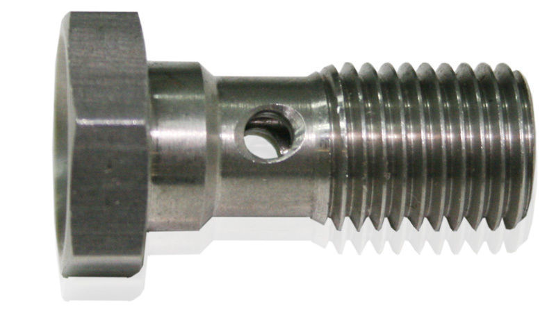 Aeroflow Performance Products AF300-04 Banjo Bolt -3 7/16" x 20Unf Stainless 25mm Long