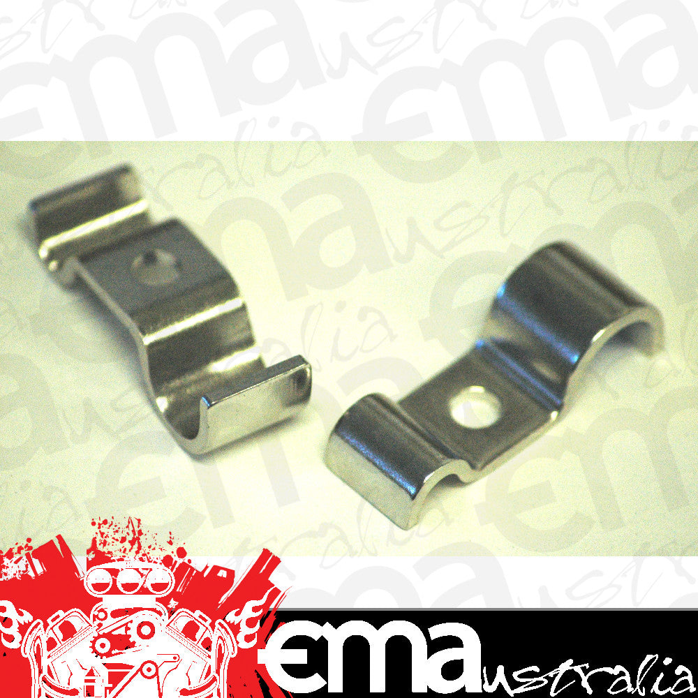 Aeroflow AF300-06-01 Dual Hardline Clamps 1 x 3/16"And 1 x 3/8" *Dual Sizes* (6 Pack)