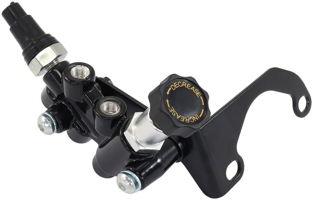 Aeroflow AF300-149 Brake Combination Proportioning Valve Bracket Black Finish, Right Hand Side Mounting Position.