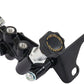 Aeroflow Performance Products AF300-149 Brake Combination Proportioning Valve Bracket Black Finish, Right Hand Side Mounting Position
