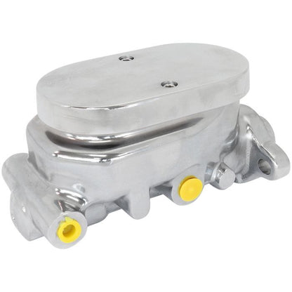 Aeroflow Performance Products AF300-151 GM Brake Master Cylinder 1-1/8" Bore Chrome Finish Cast Aluminium with Smooth Top Lid