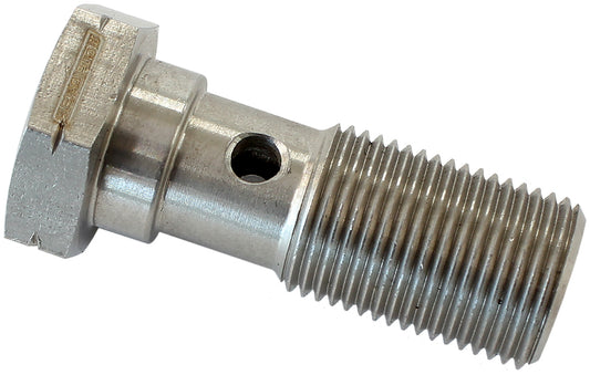 Aeroflow AF303-03 Banjo Bolt 1/8" BSPP Thread Stainless 22.5mm Long