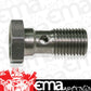 Aeroflow AF303-04L Banjo Bolt 7/16-24 Stainless 25mm Long