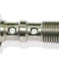 Aeroflow AF307-03 Double Banjo Bolt M10 x 1.25mm Stainless 30mm Long