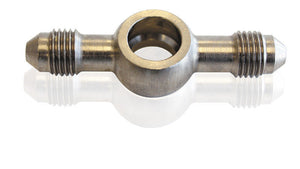 Aeroflow AF310-03-03L 10mm (3/8) Banjo Double -3AN Stainless Steel Long Version AF310-03-03L