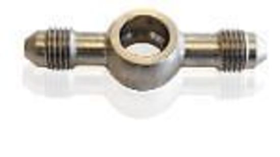 Aeroflow AF310-04-04 10mm (3/8) Banjo Double -4AN Stainless Steel AF310-04-04