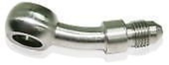 Aeroflow AF312-03 -3AN 20 Deg Banjo 10mm 3/8 Stainless Suit Teflon