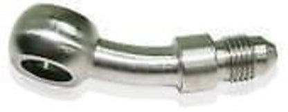 Aeroflow Performance Products AF312-03 3AN 20 Deg Banjo 10mm 3/8 Stainless Suit Teflon