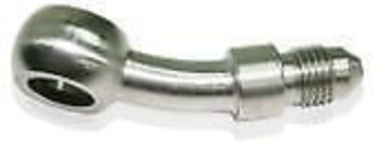 Aeroflow AF312-03 -3AN 20 Deg Banjo 10mm 3/8 Stainless Suit Teflon