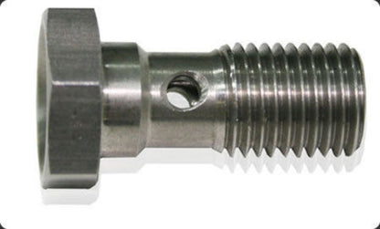 Aeroflow AF315-04 Banjo Bolt M12 x 1.0mm Stainless 30mm Long