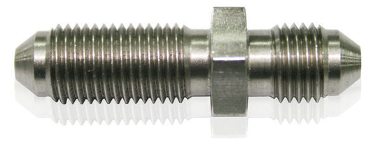 Aeroflow AF320-04 -4AN S/S Straight Bulkhead Stainless Steel