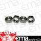 Aeroflow Performance Products AF325-04 Stainless -4AN Bulkhead Nut Stainless Steel