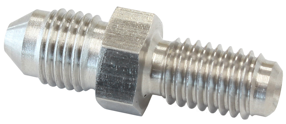 Aeroflow AF339-03 Male -3AN to M8 x 1.25 Thread Dual Seat Adapter