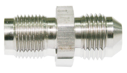 Aeroflow Performance Products AF341-04 4AN to Inverted 7/16-24 Stainless Male to Male