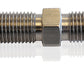 Aeroflow AF344-03 -3AN to Inverted M10 x 1.0mm Stainless Male to Male