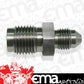 Aeroflow AF345-03 Male -3AN to Invert M10 x 1.25Stainless Inverted M10 x 1.25