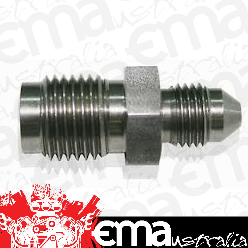 Aeroflow AF345-03 Male -3AN to Invert M10 x 1.25Stainless Inverted M10 x 1.25