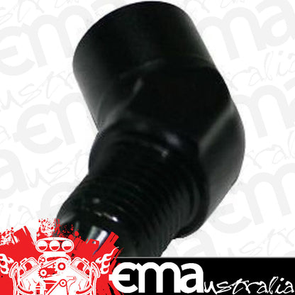 Aeroflow Performance Products AF371-04BLK 45 Deg Female 1/8 NPT to -4 Black
