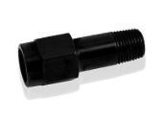 Aeroflow AF372-02BLK 1/8" NPT Extension Black Male to Female