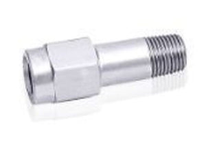 Aeroflow AF372-02S 1/8" NPT Extension Silver Male to Female