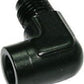 Aeroflow AF373-03BLK 90 Deg Adaptor 1/8 NPT to -3 Black