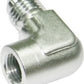 Aeroflow AF373-03S 90 Deg Adaptor 1/8 NPT to -3 Silver