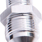 Aeroflow AF737-12S Metric to Male Flare Adapter M24 x 1.5mm To -12AN Silver