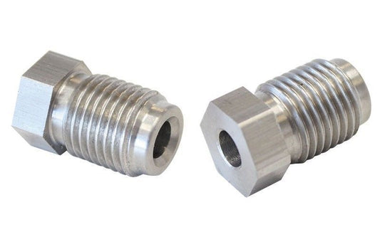 Aeroflow AF374 S/S Inverted Flare Tube Nut 3/16" Hard Line to 7/16"-20