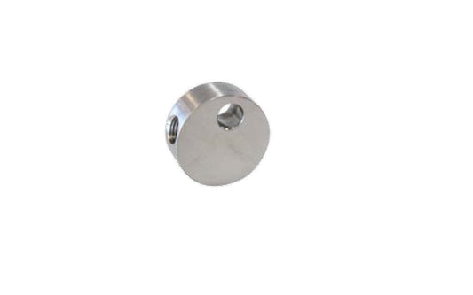 Aeroflow AF378 3/8"-24 Convex Tee with Mount Tab 3 x Female 3/8"-24 Convex