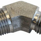 Aeroflow AF382-04-03 S/S 45 Deg 1/4" NPT to -3An