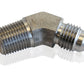 Aeroflow AF382-04 S/S 45 Deg 1/8" NPT to -4An