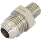 Aeroflow AF384-06 Stainless Steel BSP Male to AN Fitting 1/8" BSP to Male -6AN
