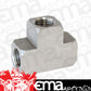 Aeroflow AF385 S.S Female Tee 3/8"-24 Inverted Seat Stainless Steel