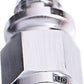 Aeroflow 400 series hose Straight Push Lock End -12AN Silver No Clamp Required Aeroflow Performance Products AF401-12S