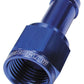 Aeroflow AF411-06 Female -6AN to 3/8" Barb Blue with Tube Nut