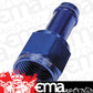 Aeroflow AF411-06 Female -6AN to 3/8" Barb Blue with Tube Nut