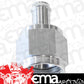 Aeroflow AF411-08-06S Female -8AN to 3/8" Barb Silver with Tube Nut