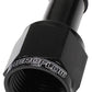Aeroflow AF411-08BLK Female -8AN to 1/2" Barb Black with Tube Nut