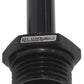 Aeroflow AF414-10-06BLK -10ORB to 3/8" Push On Barb Black
