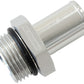 Aeroflow AF414-12-10S -12ORB TO 5/8" PUSH ON BARB SILVER