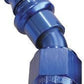 Aeroflow 400 series hose 30 Deg Push Lock End -8AN Blue No Clamp Required <15Psi Aeroflow Performance Products AF417-08