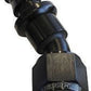 Aeroflow AF417-08BLK 30 Deg Push Lock End -8AN Black No Clamp Required <15Psi