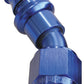 Aeroflow AF417-10 30 Deg Push Lock End -10AN Blue No Clamp Required <15Psi