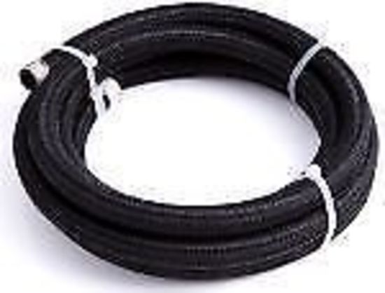 Aeroflow AF450-07-2M Black Braid Lightweight -7AN 2M Clamshell Pack 3/8" I.D